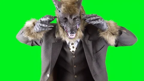 Werewolf Dancer Stock Footage 127941202