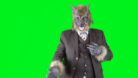 Werewolf Dancer Stock Footage 127941211