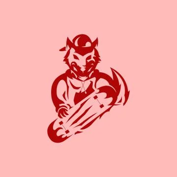 WEREWOLF DESIGN Stock Illustration
