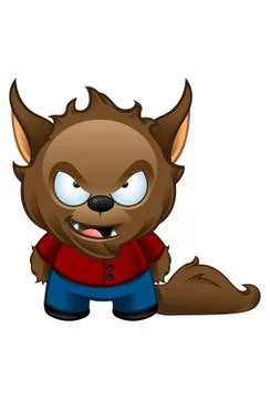 Werewolf Monster - Bad Stock Illustration