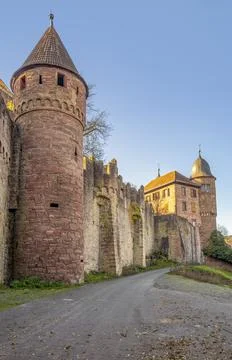 Wertheim castle Stock Photos