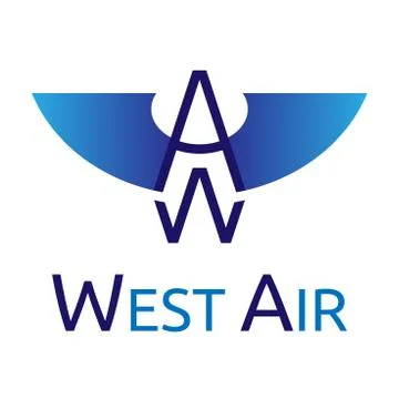West Air Stock Illustration