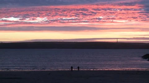 West Angle Bay in Pembrokeshire 動画素材 67533779