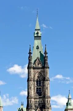 West block tower Stock-Fotos