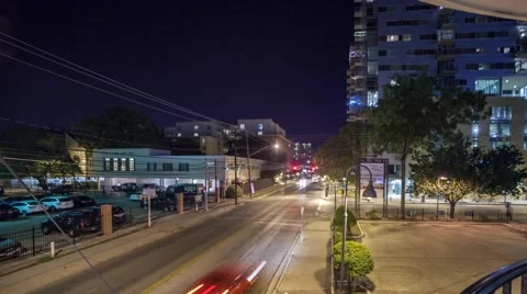 West Campus  of University of Austin, Texas Time-Lapse Stock Footage