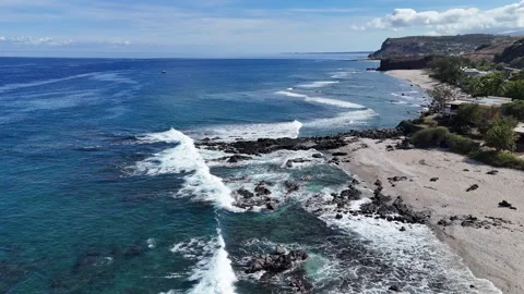 West coast beach Stock Footage 328007683