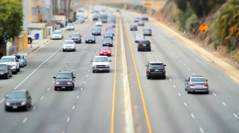 West Coast Highway Stock Footage 10910554