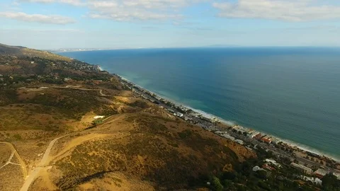 West Coast Malibu Video stock 102748600