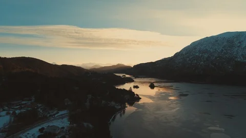 The West Coast of Norway Vídeo Stock 86846758
