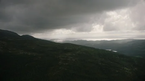 The west coast of Norway Stock Footage 117010931