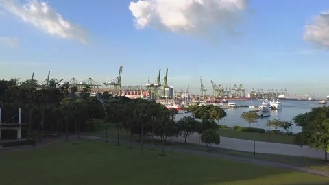 West Coast Park 2 Stock Footage 245534437