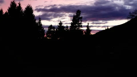 West coast sunset Stock Footage 117059262