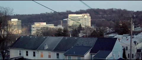 West Conshohocken Before Nightfall Stock Footage 172347597