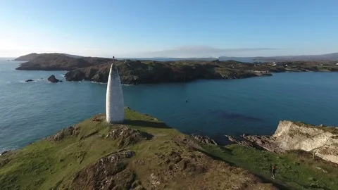 West Cork Baltimore Beacon Stock Footage 73541387