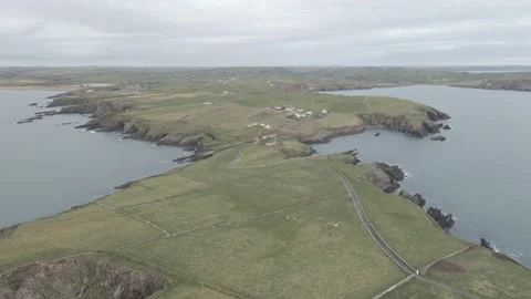 West Cork Coast 스톡 동영상 153043001