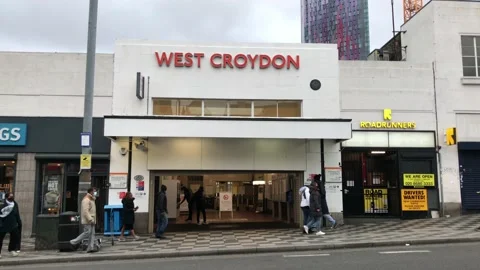 West Croydon Station Stock Footage 167737258