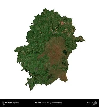 West Devon, United Kingdom, isolated on white. Sentinel. September 2018 Ilustración de archivo