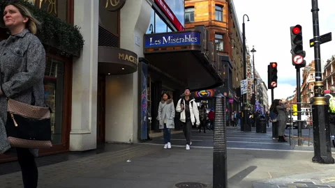 West End theatre. Stock Footage 176842425