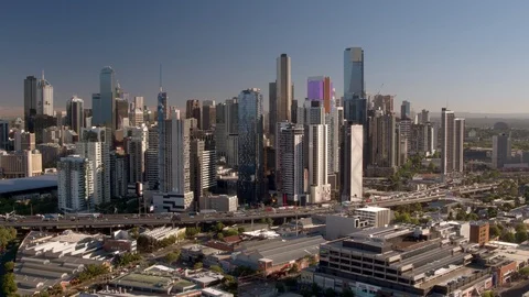 West Gate Freeway, Melbourne City, Victoria, Australia Video stock 89160106