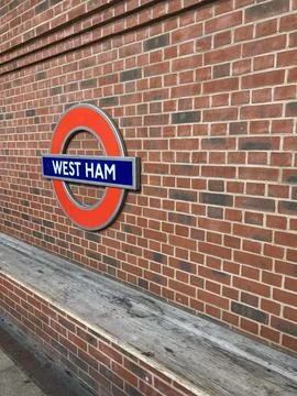 West ham station Stock Photos