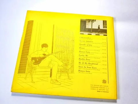 West Java, Indonesia on July 2022. An album by Indrakustik plays Mocca prod.. Stock Photos