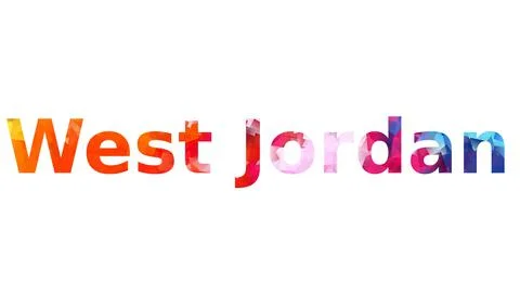 West Jordan Stock Illustration