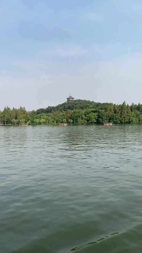 West lake in Hangzhou Stock-Footage 341361955