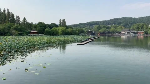 West lake in Hangzhou Stock-Footage 341361956