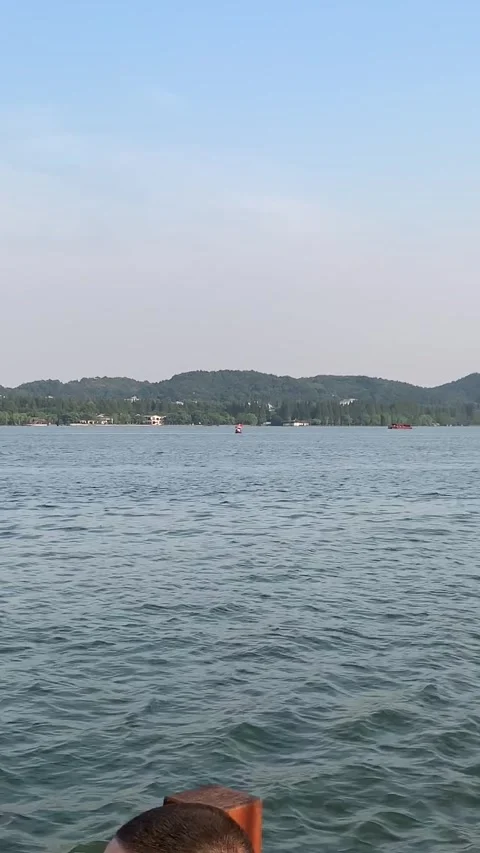 West lake in Hangzhou 스톡 동영상 341361966