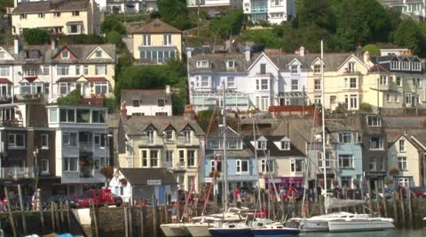 West Looe Stock Footage 8951044