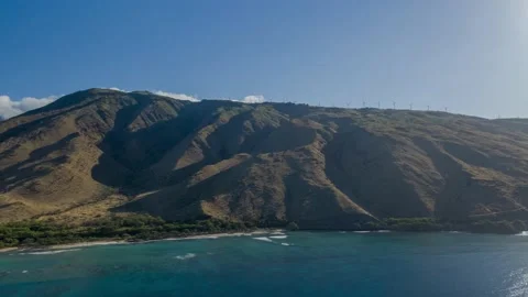 West Maui Windmills 스톡 동영상 143988637