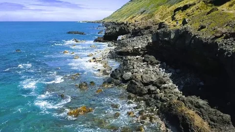 West Oahu Coastline 스톡 동영상 81419913