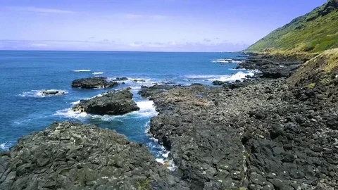 West Oahu Coastline 스톡 동영상 81419947