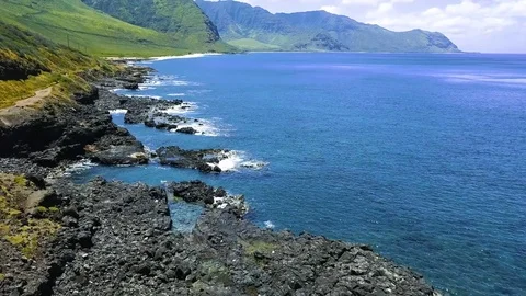 West Oahu Coastline 스톡 동영상 81419984