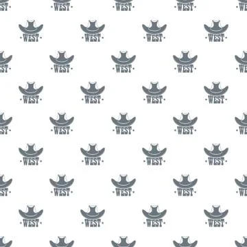 West pattern vector seamless Stock Illustration