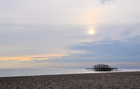 The West pier in... Stock-Fotos
