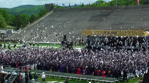 West Point Graduation 動画素材 47248817