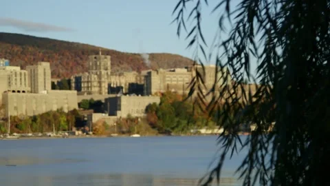 West Point in the Morning Stock Footage 241277656