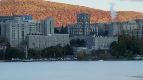 West Point in at Sunrise Stock Footage 241277646