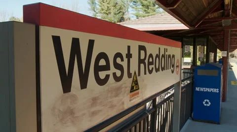 West Redding Station (3 of 8) Stock Footage 33306016