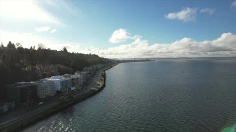 West Seattle Waterfront Stock Footage 231183221
