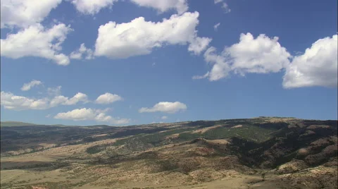 West Side Of Pryor Mountains Stock-Footage 65438291