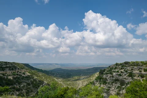 West Texas Cloudscape Full Stock Footage 158524655