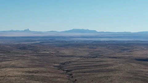 West Texas Desolated Landscape Stock Footage 165525209