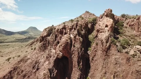 West Texas mountain ridge Stock Footage 101083183