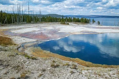 West Thumb Stock Photos