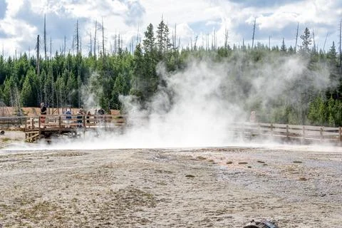 West Thumb Stock Photos