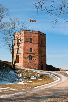 West Tower of the Upper Castle Stock Photos