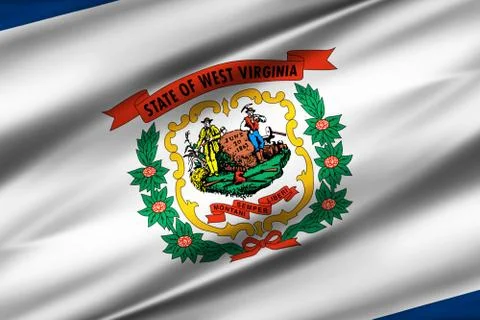 West Virginia Stock Illustration