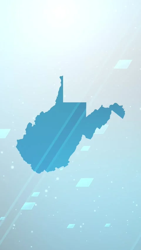 West Virginia State Slider Background Stock Footage 259875053
